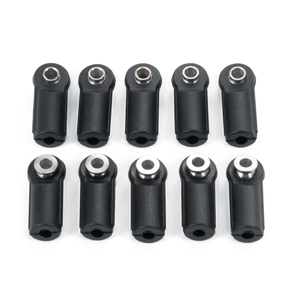 Axspeed 10pcs m4 Kunststoff Link Rod End kugeln Gelenk kopf uhr gewinde für TRX-4 axiale scx10 wraith 1/10 rc Auto Upgrade Teile – Detail 4