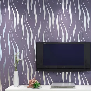 

New Modern 3D Abstract Geometric Wallpaper Roll For Room Bedroom Living room Home Decor Embossed Wall Paper Grey Beige White Pur
