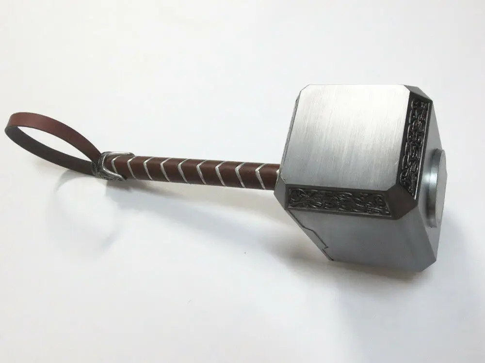 CATTOYS полностью металлический 1:1 Молот Тора Реплика реквизит Mjolnir подарки|Шутки и