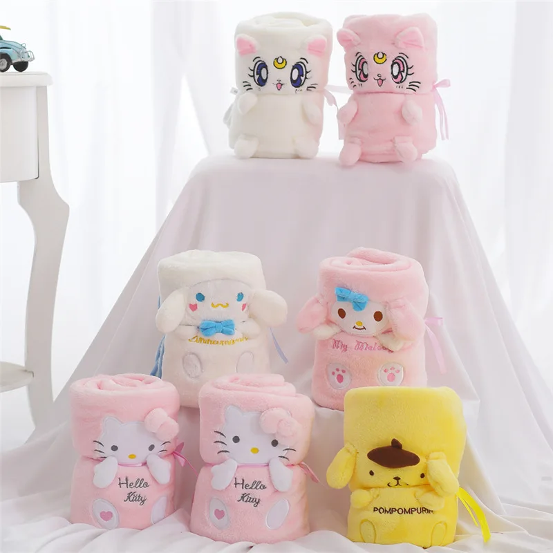 

Manufacturers Direct Selling Japanese-style Super Meng Blanket Cartoon Animal Airable Blanket Crane Machine Toy Holiday Gift Cus