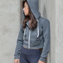 Осеннее Новое Стильное женское хлопковое Спортивное повседневное пальто AA, ветрозащитное пальто для фитнеса и бега с коротким волокном