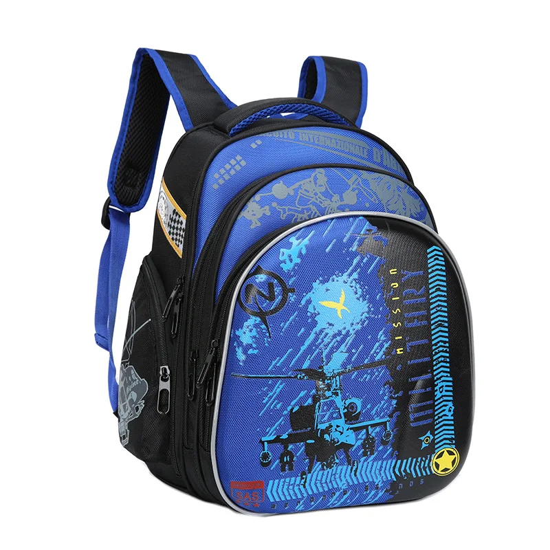 Детский космический Рюкзак С Рисунком бабочки для девочек, школьный ортопедический школьный рюкзак для мальчиков, школьный рюкзак для детей, рюкзаки для начальной школы - Цвет: plane