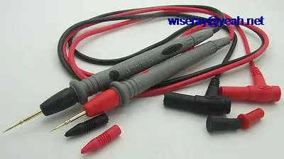 DHL/EMS 50 пар тест компактный мультиметр кабели зондов для PCB SMT SMD IC 4 мм банан PLUG-A7