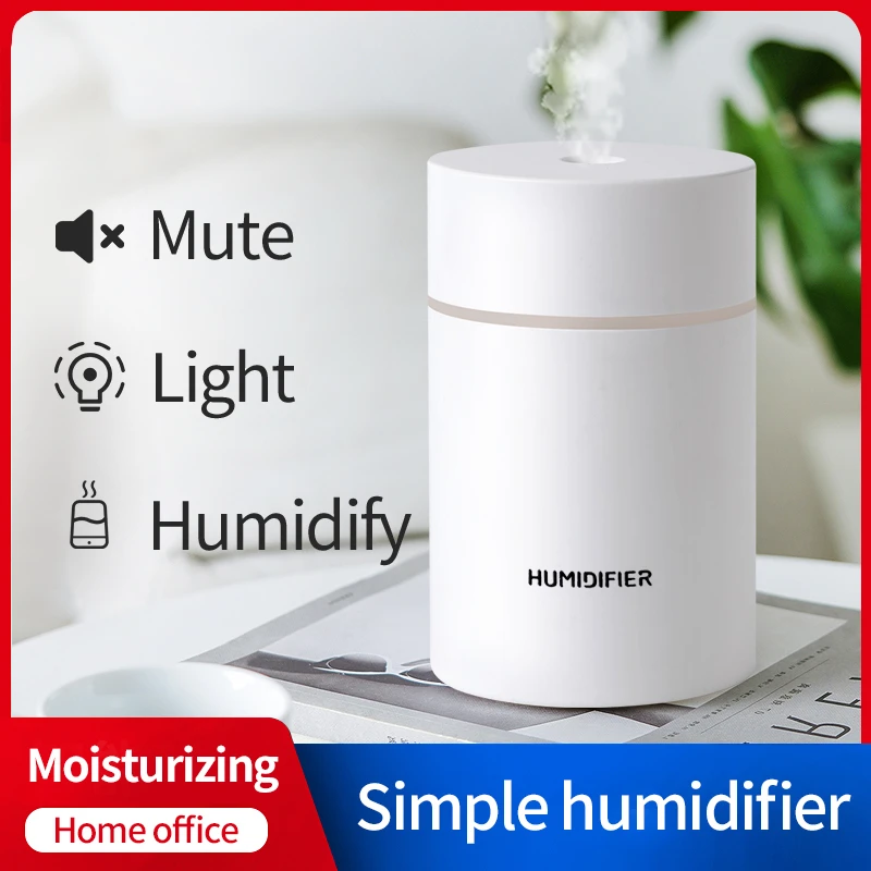 Portable USB Mini Humidifier Car Air Purifier Oil Aroma Diffuser Cool Mist 300ML Portable USB Mini Humidifier Car Air Purifier Oil Aroma Diffuser Cool Mist 300ML