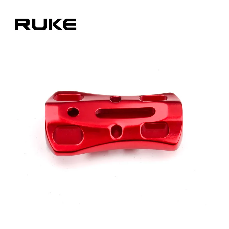 RUKE 1pc Fishing Reel Handle Knob Alloy Aluminum Materails 6.8g/pc DIY Accessory Include 2pcs Bearings Suit D/S Reel DIY Accesso