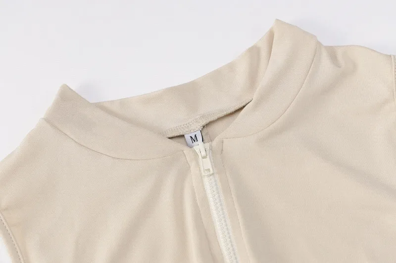 zipper playsuit women09