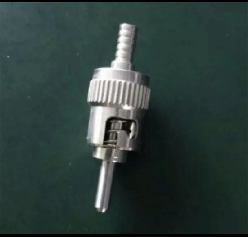 10pcs St Fiber Optic Connector Kits With Non Standard Hole Metal