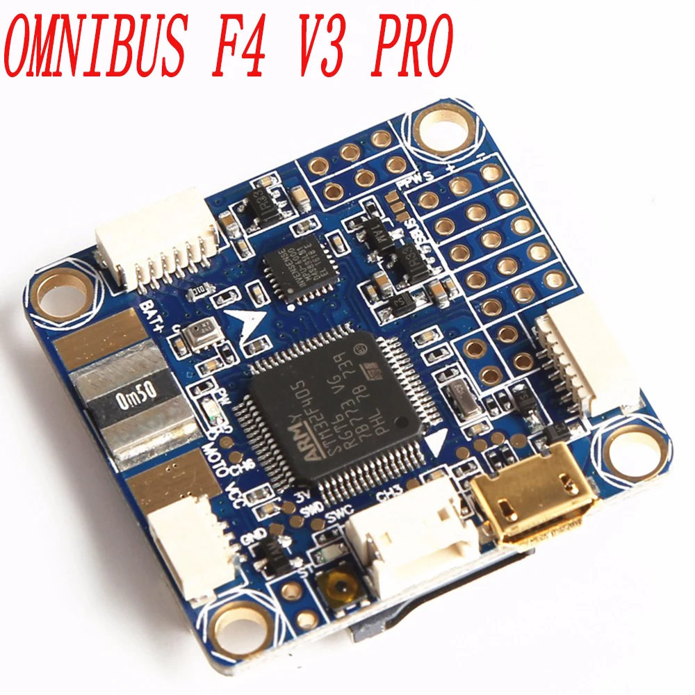 F4 betaflight F4 Pro V3 Полетный контроллер со встроенным серверный компьютером с экранным меню барометр для FPV Quadcopter - Цвет: F4 V3 PRO