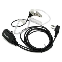 PTT Mic портативная рация с наушниками гарнитура для Kenwood TK3107 Baofeng UV-5R BF-888S GT-3TP GT-3 Портативный радио иди и болтай Walkie Talkie