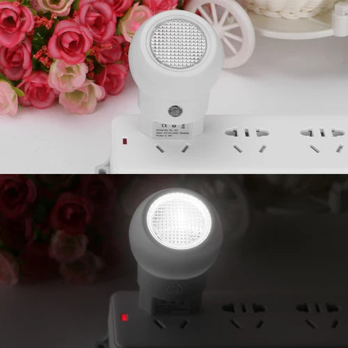 LED 야간 조명 360 회전 침대 옆 램프, 조명 센서, 무선 어린이 램프, 침실 조명, EU 플러그, 220V 아기 4