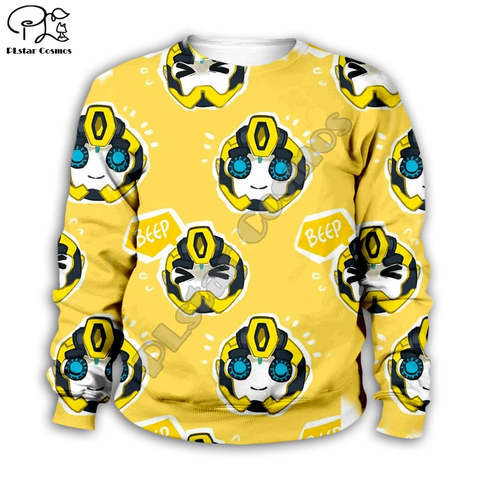 Детские Тканевые 3d толстовки с роботом трансформацией свитшот для мальчиков