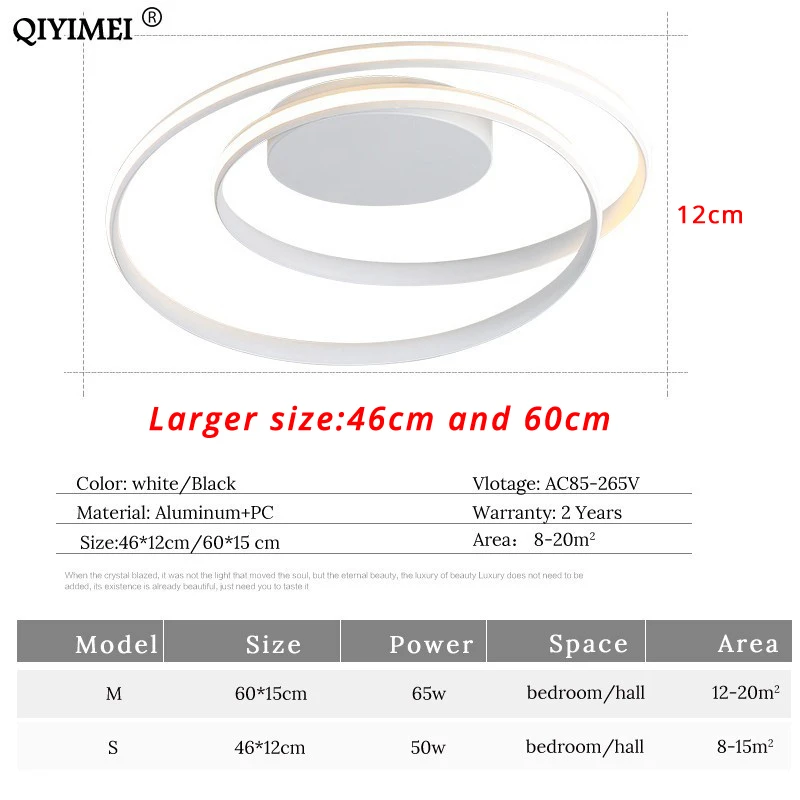 Modern Chandeliers LED Lamp For Living Room Bedroom Study Room White black color surface mounted lights Lamp Deco AC85-265V 6 Modern Chandeliers LED Lamp For Living Room Bedroom Study Room White black color surface mounted lights Lamp Deco AC85-265V 6