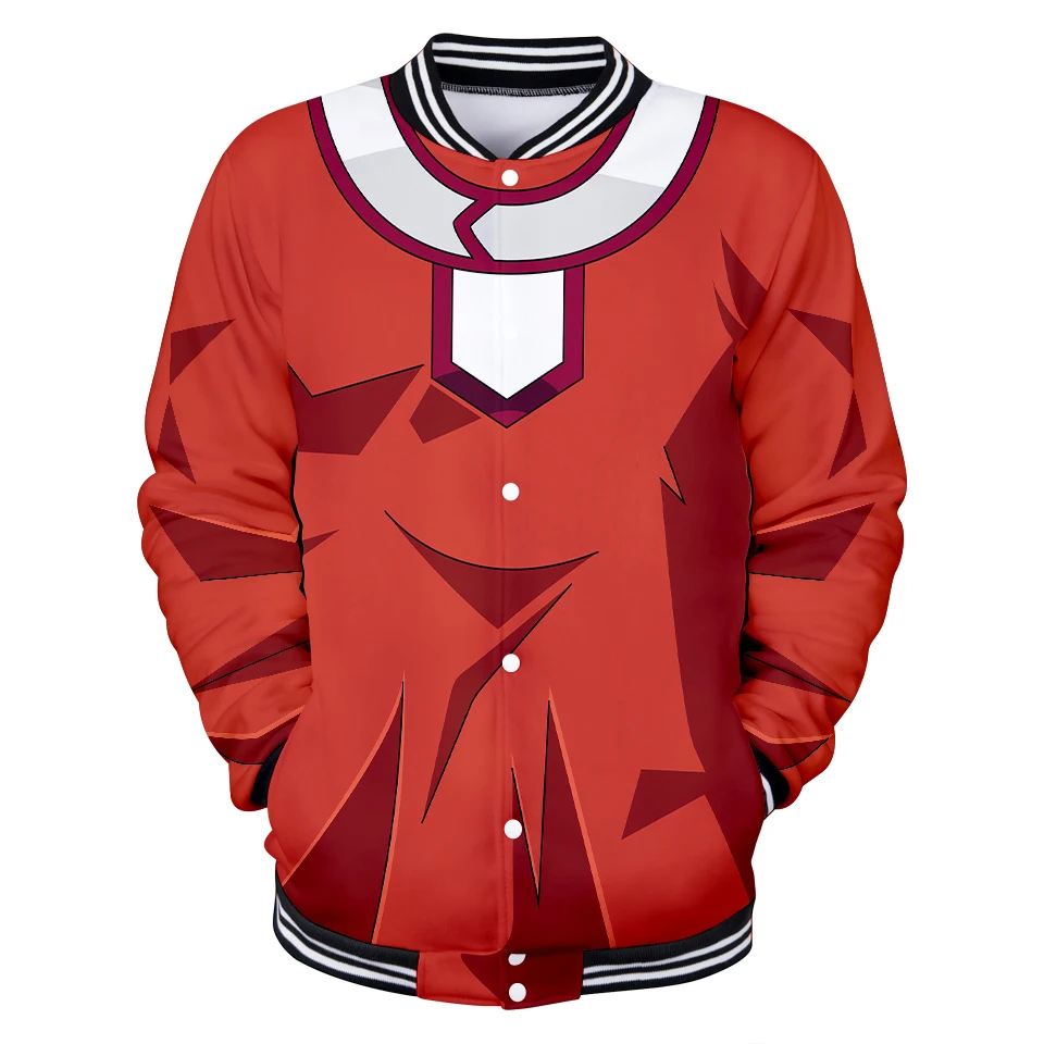 Темная куртка Fate уличная Удобная бейсбольная модная с длинными рукавами