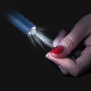 

7 Color Electric Mini LED Lighting Nail Drill Machine 12000 RPM USB Charging Polishing Pen Nail Pedicure File Dropshipping