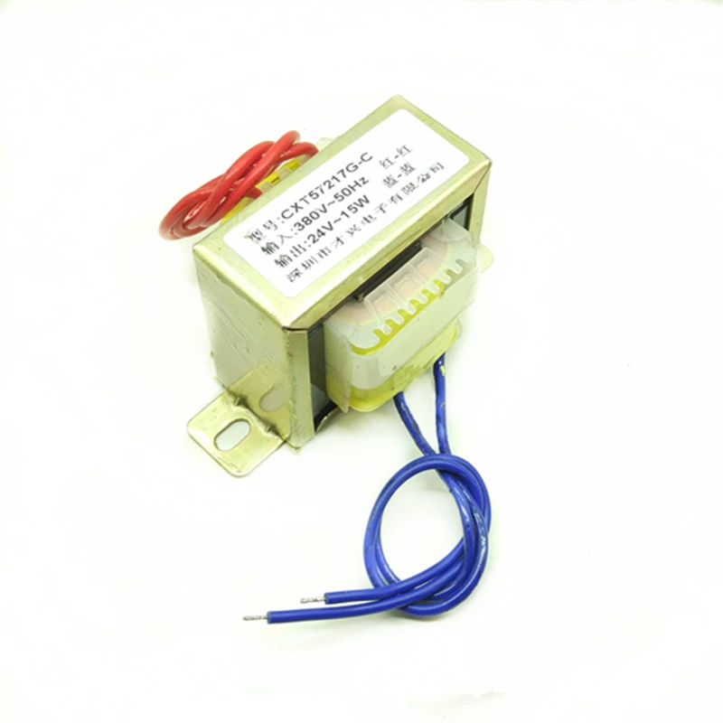 AC 380 V/50Hz EI57* 25 силовой трансформатор db-15va 15W 380V до 24V 0.625a AC 24V(одиночный выход) трансформатор
