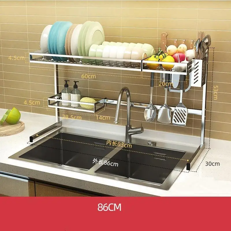 Almacenamiento принадлежности Cosas De Cosina раковина из нержавеющей стали Органайзер Cozinha Cocina кухонный шкаф-органайзер для кухни - Цвет: Number 18