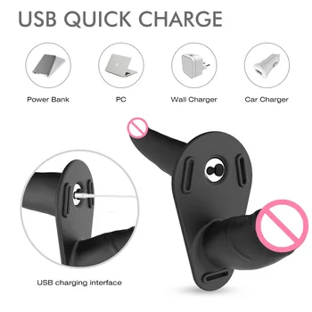 Double Penis Strapon Realistic Dildo For Adult Panties Ultra Elastic Harness Belt Strap On Big Dildo Vibrator Sex Toys For Woman 4