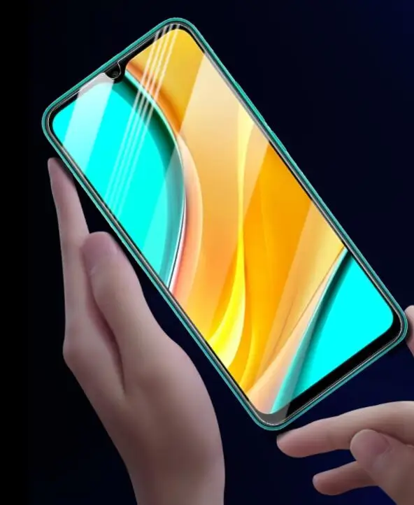 Bonaier Полный Клей закаленное стекло пленка для Redmi 9 Xiaomi 9A A защита экрана 10X Pro 5G