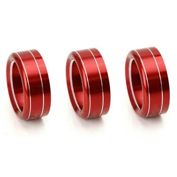 

Interior AC button trim Decoration Accessories Auto Alloy Air-Condition