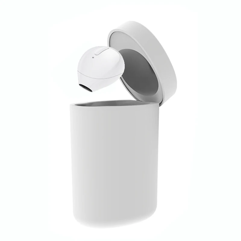 Mini Pods Invisible Bluetooth Car Earphone with Microphone/Waterproof/Nano Size/One key control/Charing Case/15Hours Playtime