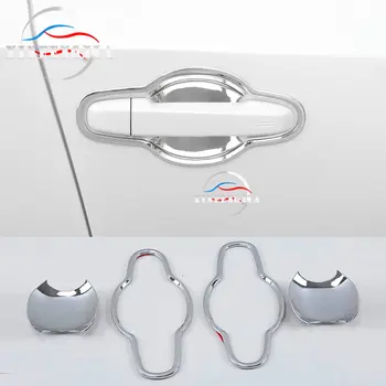 

For Toyota CHR C-HR 18-19 4* ABS Plating Outside Front Car Door Handle Bowl Decorate Cover Trim