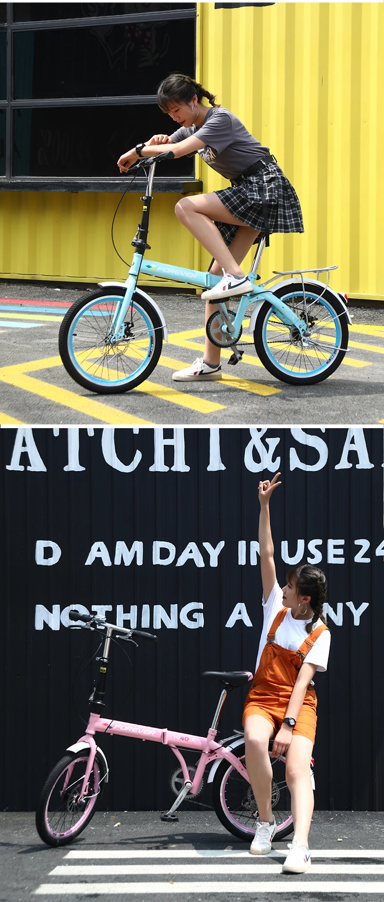 Discount 20 inch Mountain bike off-road male female wheel folding bicycle dual disc brakes variable mountain bike bicycles road bike 3