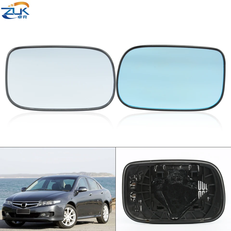 ZUK с подогревом внешние боковые зеркала заднего вида линзы очки для HONDA ACCORD CM6 CL7 CL9