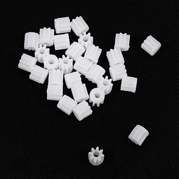 

Hot 10~50pcs 5mm Thickness Plastic Gear 8 Teeth 0.5 Modulus Model 081.5A /082A /082A Shoulder for DIY RC Car Robot Motor