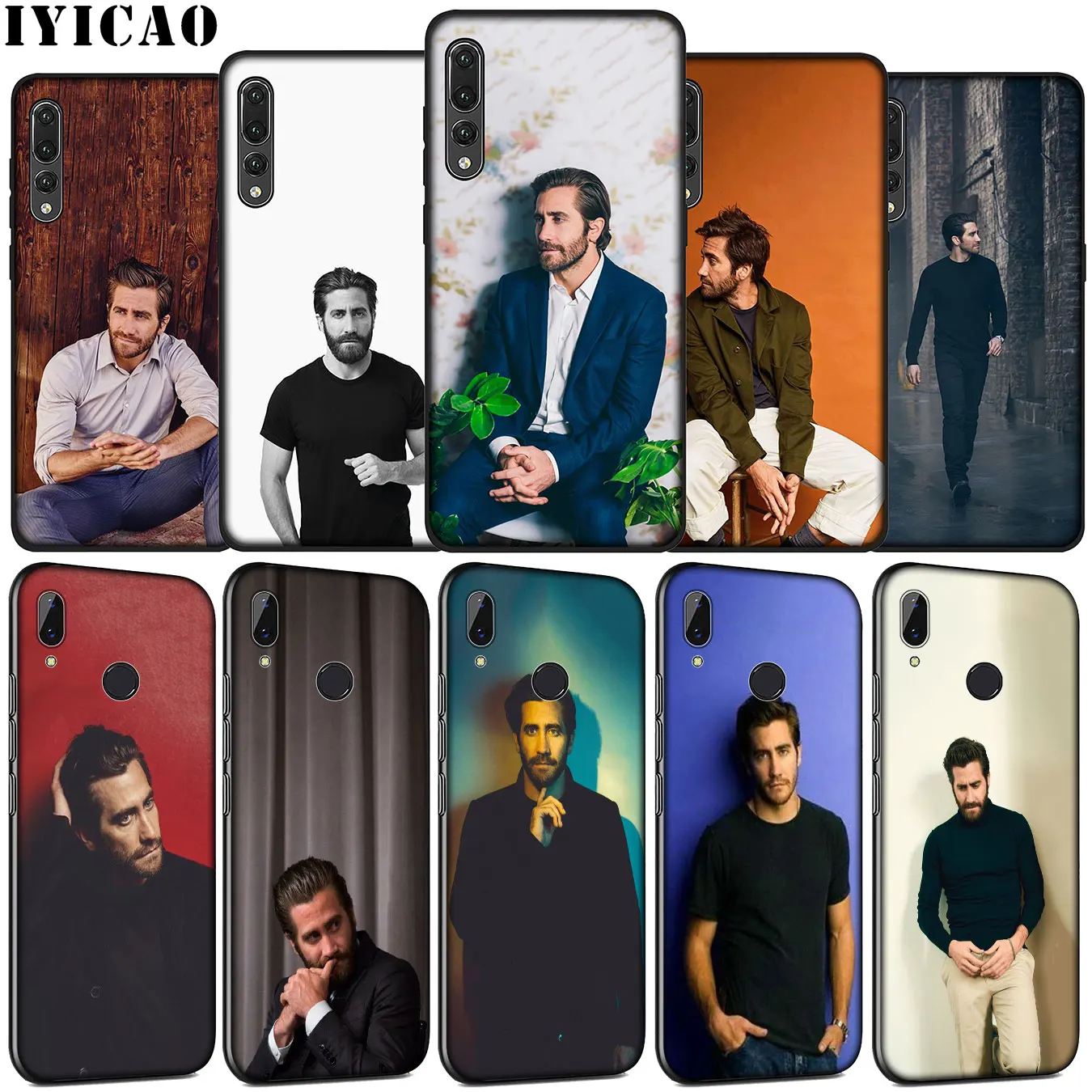 IYICAO Jake Gyllenhaal Soft Silicone Case for Huawei P30 P20 Pro P10 P9 Lite Mini 2017 2016 Black Cover P Smart Z 2019 | Мобильные