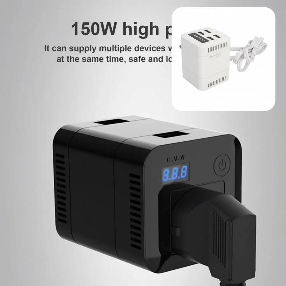 Car Inverter High Power 150W Fast Charging 12V to 220V Vehicle Smart Converter Charger for Truck | Автомобили и мотоциклы