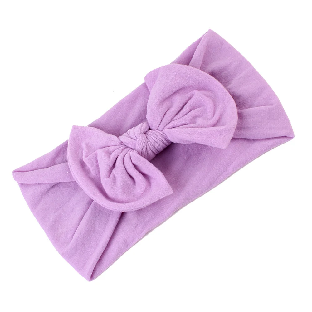 2020 Newborn Toddler Baby Girls Head Wrap Rabbit Big Bow Knot Turban Headband Hair Accessories For 0-2Y Babies Bebe Kids Gifts newborn socks for babies