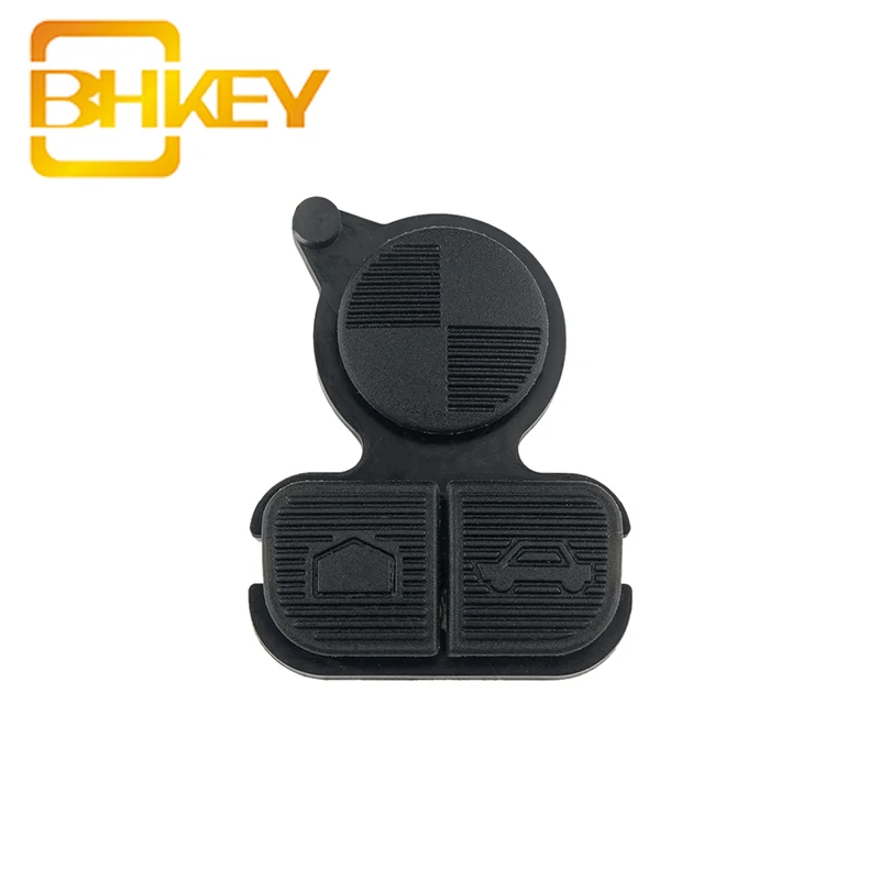 BHKEY for BMW Series 3 5 7 E38 E39 E36 Z3 Z4 Z8 X3 X5 Car Key Shell Cover Case Rubber Pad Repair Buttons | Автомобили и мотоциклы