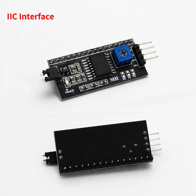 LCD display LCD1602 module Blue screen 1602 i2c LCD Display Module HD44780 16x2 IIC Character 1602 5V for arduino lcd display IIC Interface