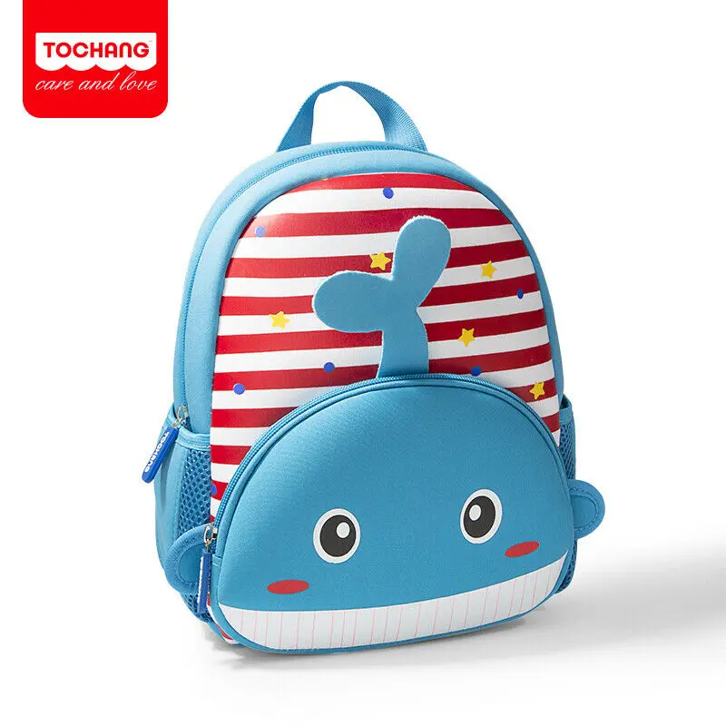 Новинка, рюкзак с объемным рисунком животных для маленьких мальчиков и девочек, милый детский рюкзак для детского сада, школьная сумка, рюкзак - Цвет: D