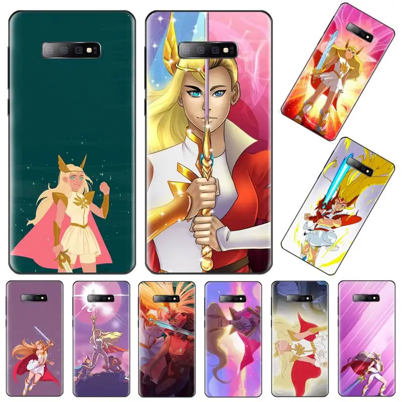 Супер девочка мультфильм она ра пользовательские фото мягкий чехол для телефона