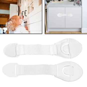 

Baby Security Care Drawer Door Cabinet Cupboard Safety Locks Baby Safety Lock 1Pcs Child Baby Safety buckle Multi-function