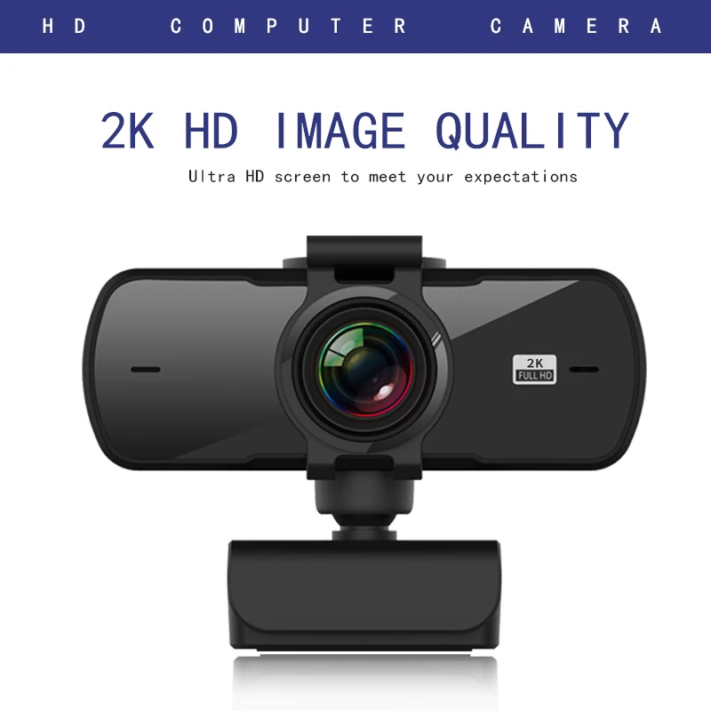 PC 05 2K HD веб камера с автофокусом и встроенным микрофоном высококлассная для