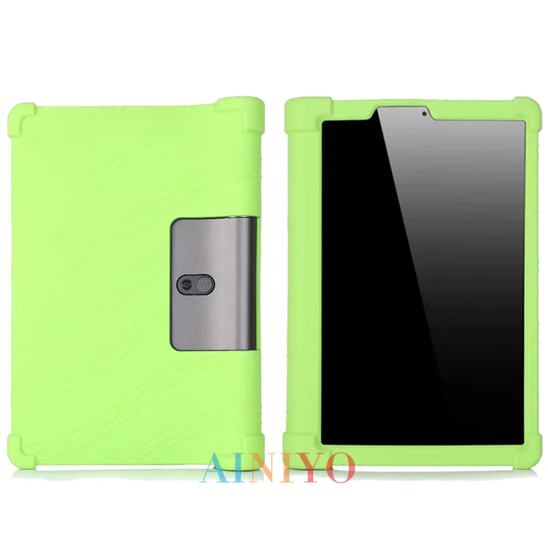 Мягкий чехол для lenovo Yoga Tab5 YT-X705F, чехол для смартфона lenovo Yoga Tab 5 yt-x705f, силиконовый чехол - Цвет: GJ-x705-green