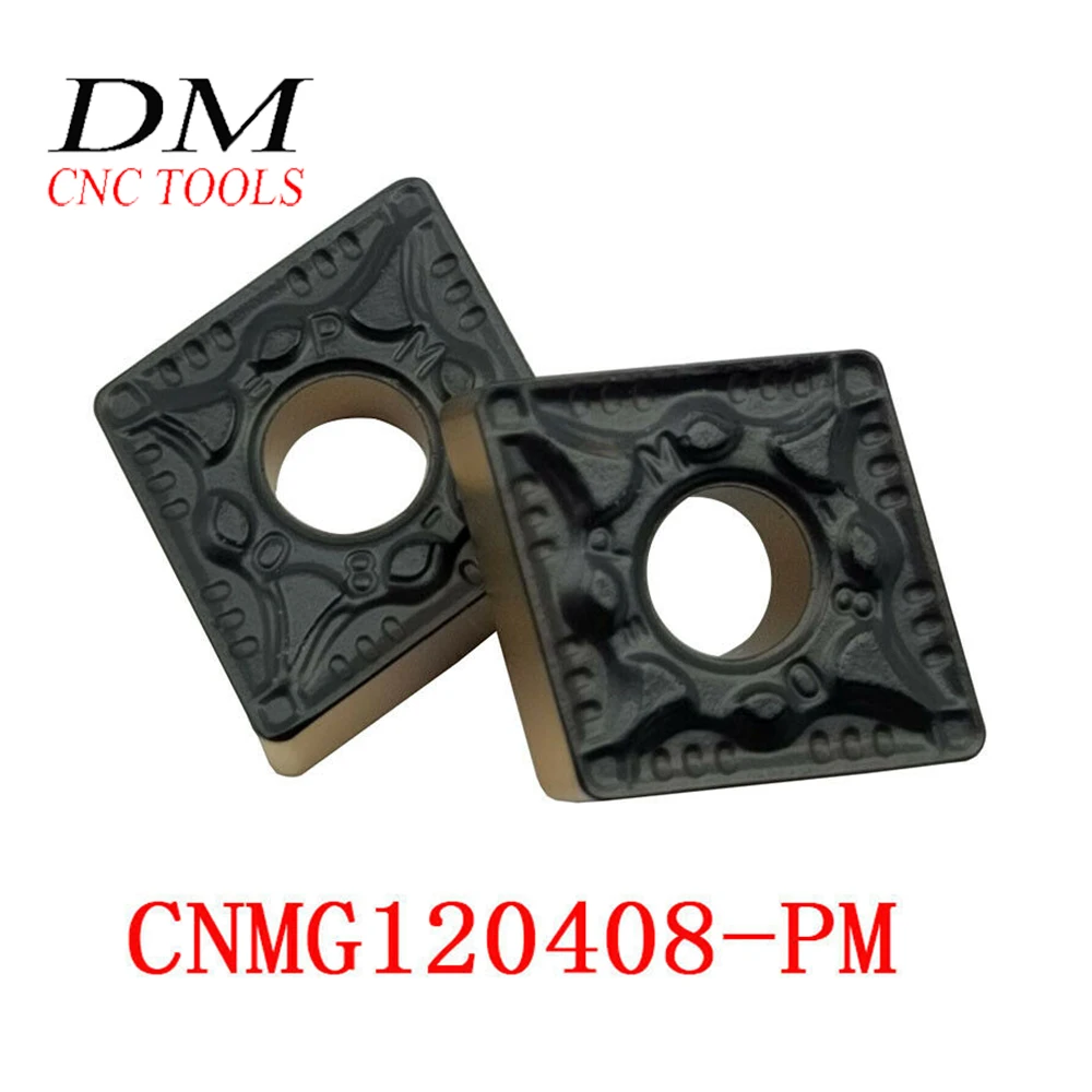 10PCS CNMG120408 PM CNMG 432 PM CNC Tool Cutter Carbide Inserts Lathe 10pcs-cnmg120408-pm-cnmg-432-pm-cnc-tool-cutter-carbide-inserts-lathe