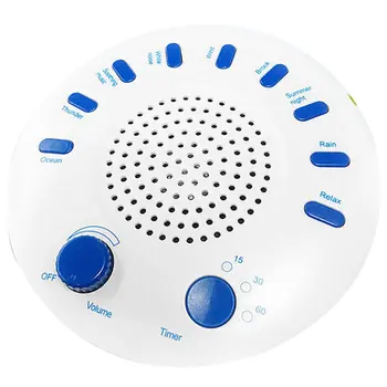 

White Noise Baby Sleeping Machine Music Sleep Aid Soother Children's Toys Sleeping and Sound Therapy Device