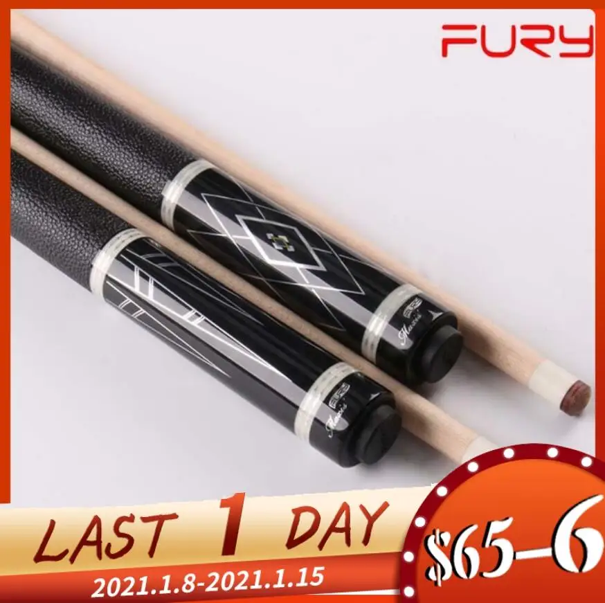 Клюшка Для бильярдного кия FURY MS 13 мм с наконечником и чехлом для черная 8
