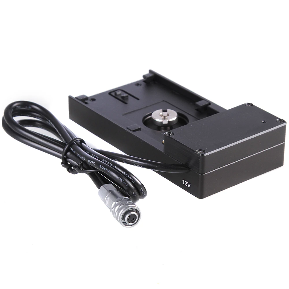 Adaptador de Placa de Montagem Bateria para Câmera v para Sony F570 F550 Blackmagic Bmd Bmcc 4 k Bmpcc Camcorder 12 Np-f970 F960 F770 F750 - Image 3