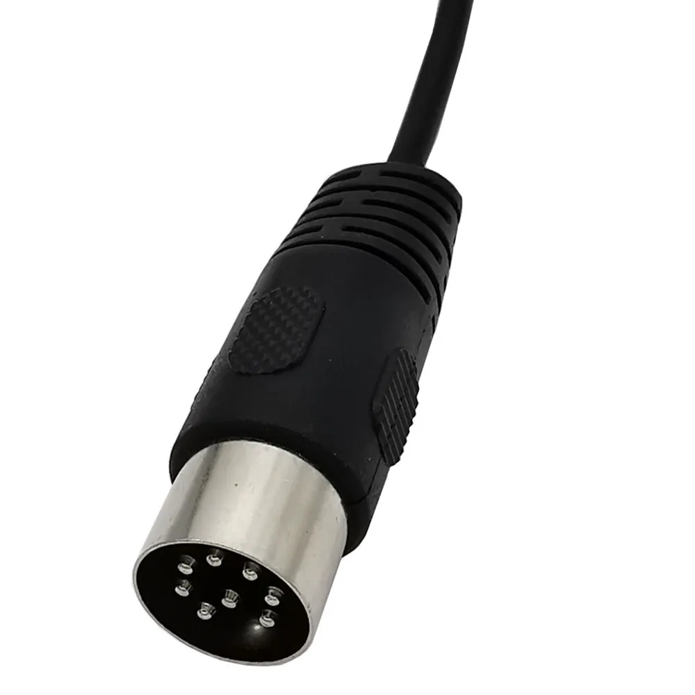 Din 8 Pin to 2RCA Cable 8Pin Din Male Plug to 2-RCA Female Audio Adapter Cable for  Musical instrument audio equipment 0.3M-1.5M