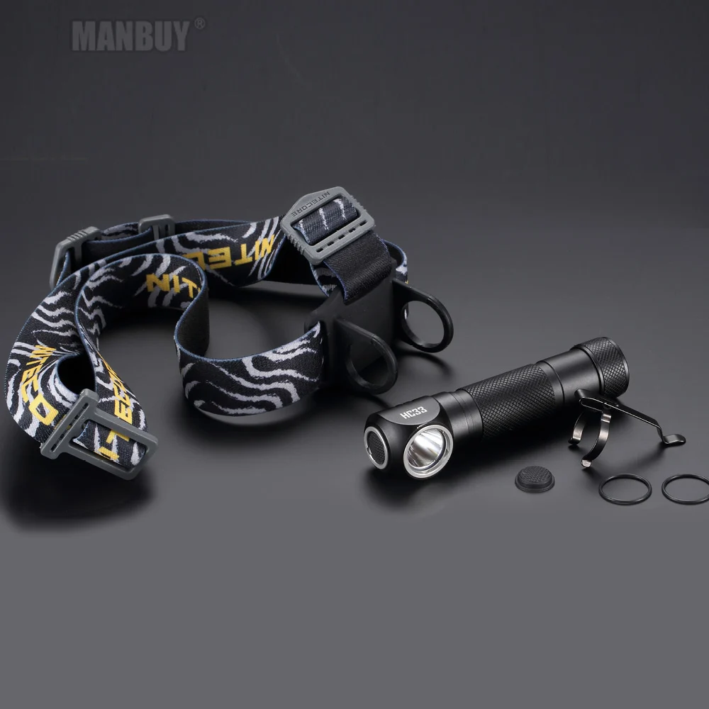 Хит продаж светодиодный налобный фонарь NITECORE HC33 1800 LMs CREE XHP35 HD водонепроницаемый