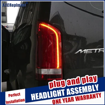 

Dynamic turn signal taillights For Mercedes-Benz Vito Metris led Tail light Assembly DRL+Brake+Reverse lights 2016-2019
