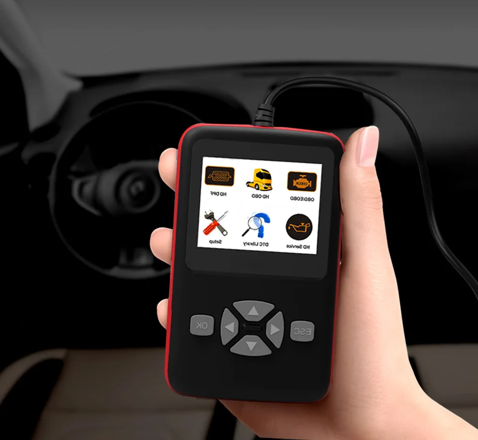 AOSHIKE универсальный автомобильный Lanch OBD диагностический инструмент OBDII протоколы считыватель кодов тюнинг умный инструмент сканирования