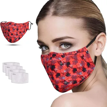 

Face Cover With Mask Gasket Gasket Anti Pollution Pm2.5 Protective Mask Mascarilla Lavable Adjustable Reusable Face Cover