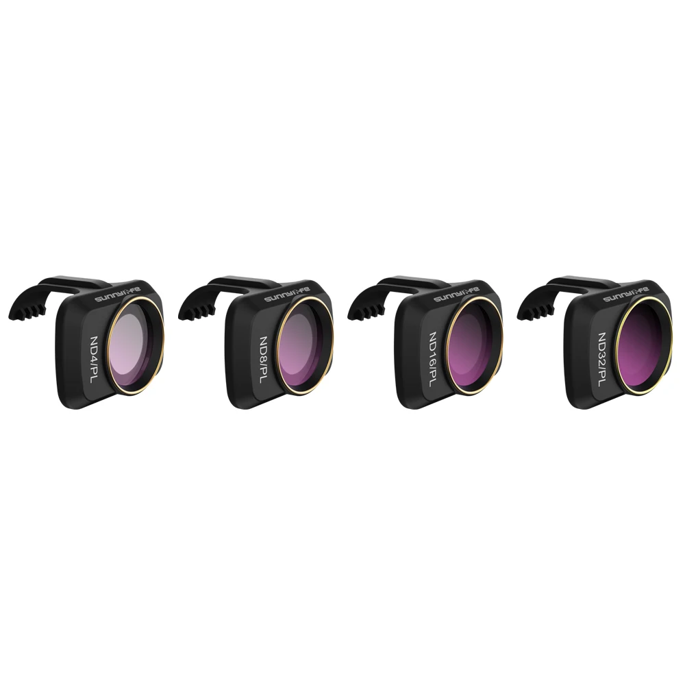 4 шт. ND фильтры для объективов DJI Mavic Mini ND 4 8 16 32 PL набор фильтров поляризатор Дрон фильтры для камеры DJI Mavic Mini АКСЕССУАРЫ