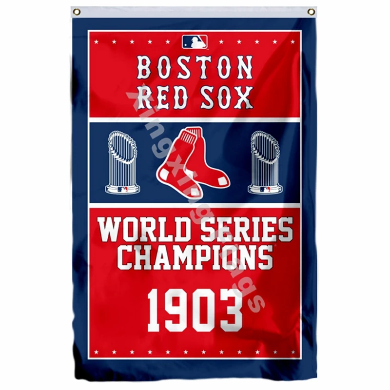 Boston Red Sox World Series Champs флаг 3ft X 5ft полиэстер баннер Летающий Размер № 4 90X150 см пользовательский флаг - Цвет: H1903
