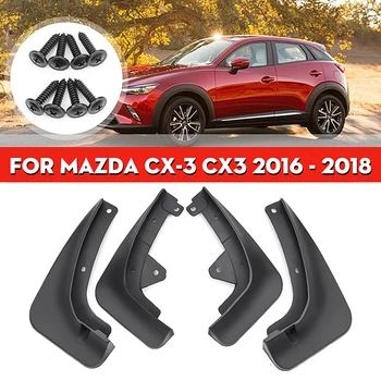 

Car Mud Flaps Front Rear Mudguards Mudflaps Fender Splash Guards for Mazda CX-3 CX3 2015 2016 2017 2018 2019